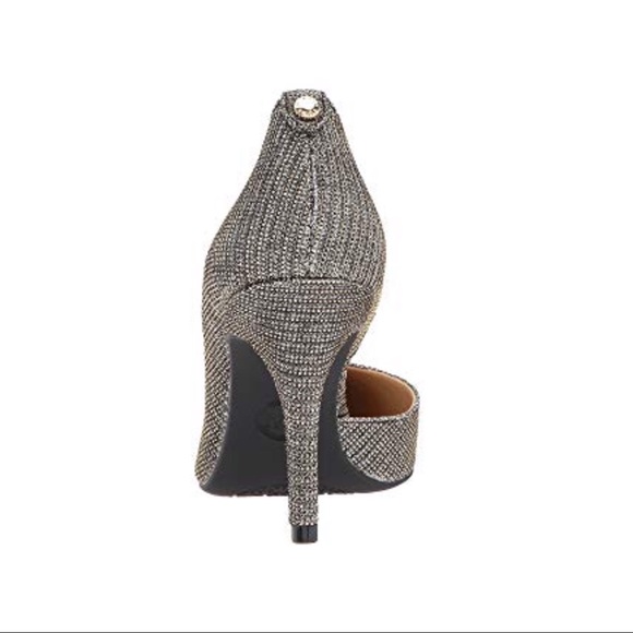 Michael Kors Glitter Mesh Mid Pumps - Picture 3 of 8